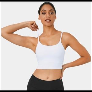 Halara cropped padded workout tank